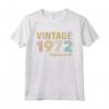 Vintage 1972 Anni 50 Donna Uomo Compleanno Originale Regalo Maglietta - Ideale per Regalo Compleanno 1972 - Edizione Limitata
