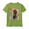 Samurai T-Shirt Giapponese Retro Art Stampa Camicia Bushido Maglietta - Regalo Cultura Giapponese - Ideale per Compleanni e Feste