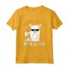 More Beer No Prob Llama - Divertente T-shirt Alpaca con Bandiera Americana per il 4 Luglio - Ideale per Squadra e Feste