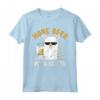 More Beer No Prob Llama - Divertente T-shirt Alpaca con Bandiera Americana per il 4 Luglio - Ideale per Squadra e Feste