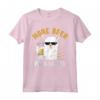More Beer No Prob Llama - Divertente T-shirt Alpaca con Bandiera Americana per il 4 Luglio - Ideale per Squadra e Feste