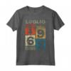 Luglio 1963 Vintage - Maglia 61 Compleanno Anni Uomo Donna - Regalo Compleanno 61 Anni Retro Design
