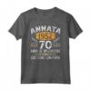 Annata 1952 Edizione Limitata 70 Anni Compleanno Uomo Donna Maglietta - Regalo Divertente per il 70° Compleanno - Design Retrò Vintage