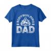 Bodybuilding Dad Shirt - Men Muscle Gym Training Bodybuilder Maglietta - Train Like a Beast - Regalo Compleanno Festa del Papà
