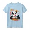 Sushi Koch Panda Kawaii Maki Manga Zoo Bambini Maglietta - Regalo Unico per Compleanni e Natale - Perfetto per Amanti degli Animali e Fan di Panda