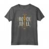 Maglietta Rock Star Rock n Roll 45° Compleanno - Look Grunge alla Moda - Ideale Regalo Compleanno 45 Anni