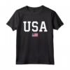 USA T Shirt Donne Uomini Bambini Bandiera Patriottica Americana 4 Luglio - Ideale Regalo di Natale per Fieri Americani