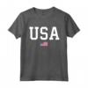USA T Shirt Donne Uomini Bambini Bandiera Patriottica Americana 4 Luglio - Ideale Regalo di Natale per Fieri Americani