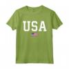 USA T Shirt Donne Uomini Bambini Bandiera Patriottica Americana 4 Luglio - Ideale Regalo di Natale per Fieri Americani
