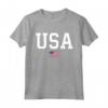 USA T Shirt Donne Uomini Bambini Bandiera Patriottica Americana 4 Luglio - Ideale Regalo di Natale per Fieri Americani
