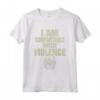 Regalo Vichingo I Am Comfortable With Violence - Maglietta Unisex per Feste e Occasioni Speciali - Design Unico e Originale