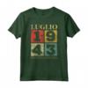 Edizione Limitata 80 1943 Luglio Anni 80 Compleanno - Maglietta Regalo Divertente per Uomo Compleanno 80 Anni