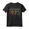 Vintage 1973 49° Compleanno - Retrò Maglietta Compleanno Uomo Donna - Regalo Originale per Ogni Mese