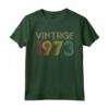 Vintage 1973 49° Compleanno - Retrò Maglietta Compleanno Uomo Donna - Regalo Originale per Ogni Mese