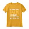 Scritte Divertenti Un Giorno Senza Gatto - T-shirt Regalo per Amanti dei Gatti - Ideale per Proprietari di Persiani, Maine Coon, e Altri Felini