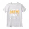 Scritte Divertenti Un Giorno Senza Gatto - T-shirt Regalo per Amanti dei Gatti - Ideale per Proprietari di Persiani, Maine Coon, e Altri Felini