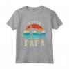 Super Padre Eroe - Maglietta per la Festa del Papà - Ideale per Compleanno e Regalo