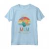 Best Mum Ever - Donne Rosie Vintage Retro Decor Mamma Maglietta - Camicia Blessed To Be Chiamata Nonna per Festa della Mamma 2022