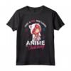 Just A Girl Who Loves Anime e Sketching - Maglietta Disegno Otaku Regalo per Ragazze e Donne - Ideale per Natale o Compleanno