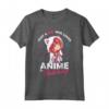 Just A Girl Who Loves Anime e Sketching - Maglietta Disegno Otaku Regalo per Ragazze e Donne - Ideale per Natale o Compleanno