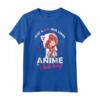 Just A Girl Who Loves Anime e Sketching - Maglietta Disegno Otaku Regalo per Ragazze e Donne - Ideale per Natale o Compleanno