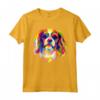 Pop Art Cavalier King Charles Spaniel - Simpatica Maglietta per Amanti dei Cani - Ideale per Compleanno, Natale e Altro