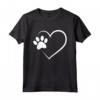 Cane Zampa Cuore - Maglietta Regalo per Amante dei Cani - Ideale per Compleanno o Natale