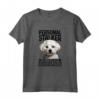 Maltese Personal Stalker Divertente Carino - Maglietta Cane Maltese Mamma - Regalo per Amanti dei Cani