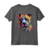 Amstaff American Staffordshire Terrier Cucciolo Colorato Nero Maglietta - Regalo divertente per Amanti della Razza - Acquista Online