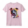 Amstaff American Staffordshire Terrier Cucciolo Colorato Nero Maglietta - Regalo divertente per Amanti della Razza - Acquista Online