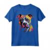 Amstaff American Staffordshire Terrier Cucciolo Colorato Nero Maglietta - Regalo divertente per Amanti della Razza - Acquista Online