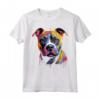 Amstaff American Staffordshire Terrier Cucciolo Colorato Nero Maglietta - Regalo divertente per Amanti della Razza - Acquista Online