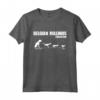 Belga Malinois Evolution - Maligator Maliraptor Maglietta per Amanti dei Cani da Lavoro - Ideale per Addestratori e Proprietari di Malinois