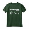 Belga Malinois Evolution - Maligator Maliraptor Maglietta per Amanti dei Cani da Lavoro - Ideale per Addestratori e Proprietari di Malinois