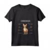 Donna Carino Chihuahua - Definizione Cane - Maglietta Regalo per Proprietario con Collo a V