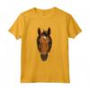 Camicia da Equitazione Equestre Animal Horse Lover Derby Maglietta - Ride with Passion - Ideale per Bambini, Adolescenti e Adulti Appassionati di Equitazione
