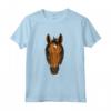 Camicia da Equitazione Equestre Animal Horse Lover Derby Maglietta - Ride with Passion - Ideale per Bambini, Adolescenti e Adulti Appassionati di Equitazione