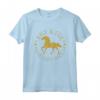Just A Girl Who Loves Horses - Frase divertente per cavalieri Maglietta - Ideale per Horse Girl o Cowboy - Acquista maglietta equitazione online