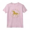 Just A Girl Who Loves Horses - Frase divertente per cavalieri Maglietta - Ideale per Horse Girl o Cowboy - Acquista maglietta equitazione online