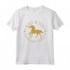 Just A Girl Who Loves Horses - Frase divertente per cavalieri Maglietta - Ideale per Horse Girl o Cowboy - Acquista maglietta equitazione online
