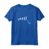 Evoluzione Oceano Mare Scuba Immersioni Sub Nuotare Regalo Maglietta - Ideale per Natale o Compleanno - Regalo per Appassionati del Mare e delle Immersioni