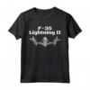 Fantastica T-shirt F-35 Lightning II Aviation - Maglietta per Piloti Jet e Appassionati di Aviazione - Regalo di Compleanno o Natale