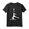 Silhouette - T-shirt Nastro per Danza Aerea e Yoga - Design Grafico per Ginnasti e Acrobati - Regalo Personalizzato per Compleanni o Natale