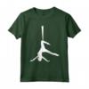 Silhouette - T-shirt Nastro per Danza Aerea e Yoga - Design Grafico per Ginnasti e Acrobati - Regalo Personalizzato per Compleanni o Natale