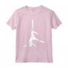 Silhouette - T-shirt Nastro per Danza Aerea e Yoga - Design Grafico per Ginnasti e Acrobati - Regalo Personalizzato per Compleanni o Natale