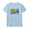 Kawaii Corgi Surfing Maglietta - Funny Pembroke Welsh Corgi Gift Idea - Perfect for Corgi Lovers