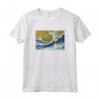 Kawaii Corgi Surfing Maglietta - Funny Pembroke Welsh Corgi Gift Idea - Perfect for Corgi Lovers
