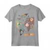 Retro Mappa del Mondo - Viaggio Road Trip Oyster Vacanze Donne Uomini Maglietta - Souvenir di Viaggio per Famiglie e Amici