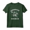 Cool Ingegnere Aerospaziale - Doodle Engineering Spaceship Rocket Maglietta - Regalo Unico per Studenti di Ingegneria