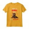 Solo una ragazza che ama gli amanti dei cani di Affenpinschers - Maglietta con Design di Affenpinscher per Donne e Ragazze - Regalo Ideale per Compleanni e Natale